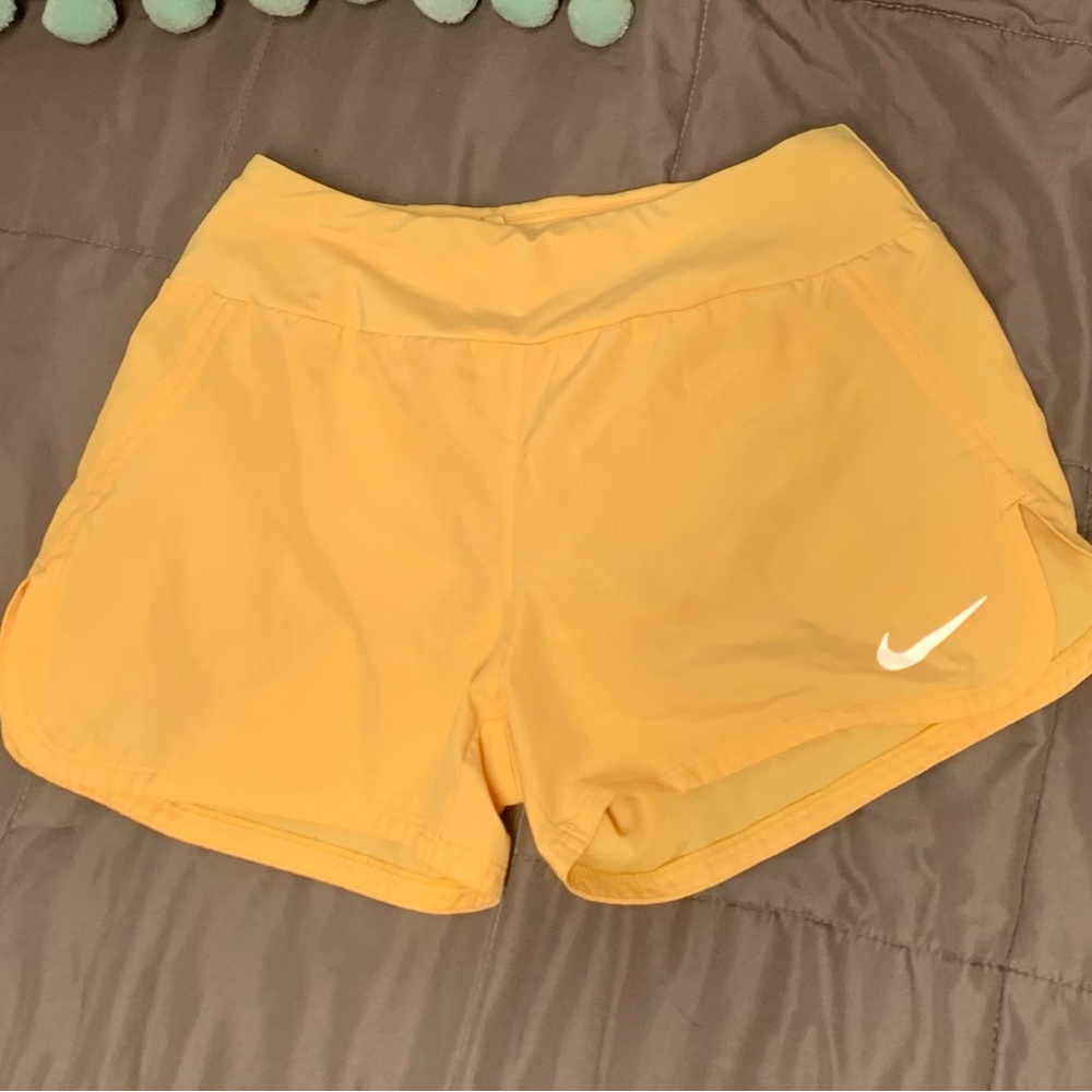 Nike Running Shorts, Golden Yellow, Size XS